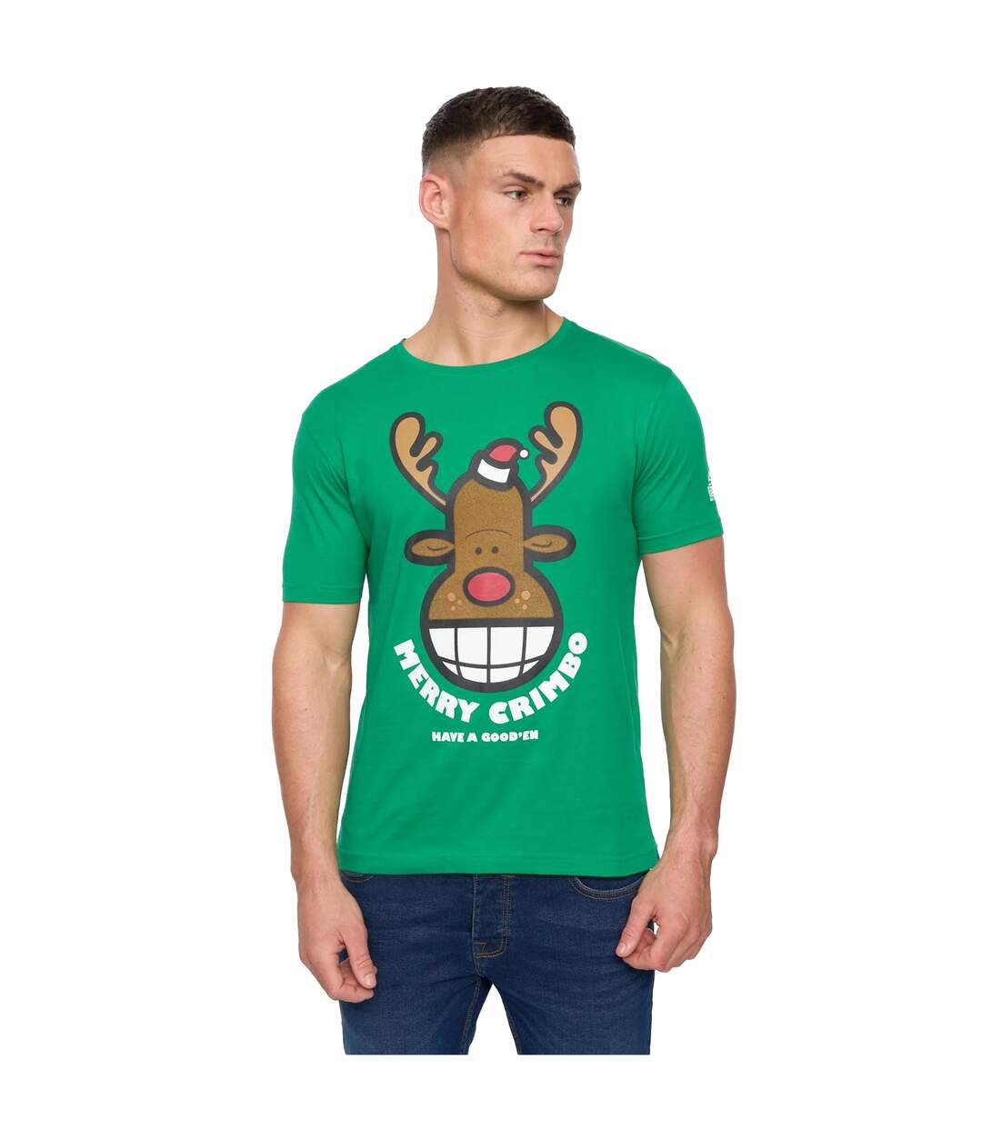 T-shirt homme vert joyeux Xplicit-1