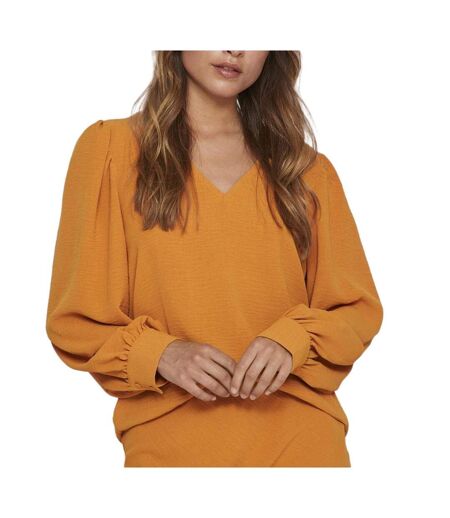 Blouse jaune femme vila gaja