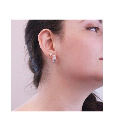 Boucles d'oreilles Moon, Cristal d'Autriche