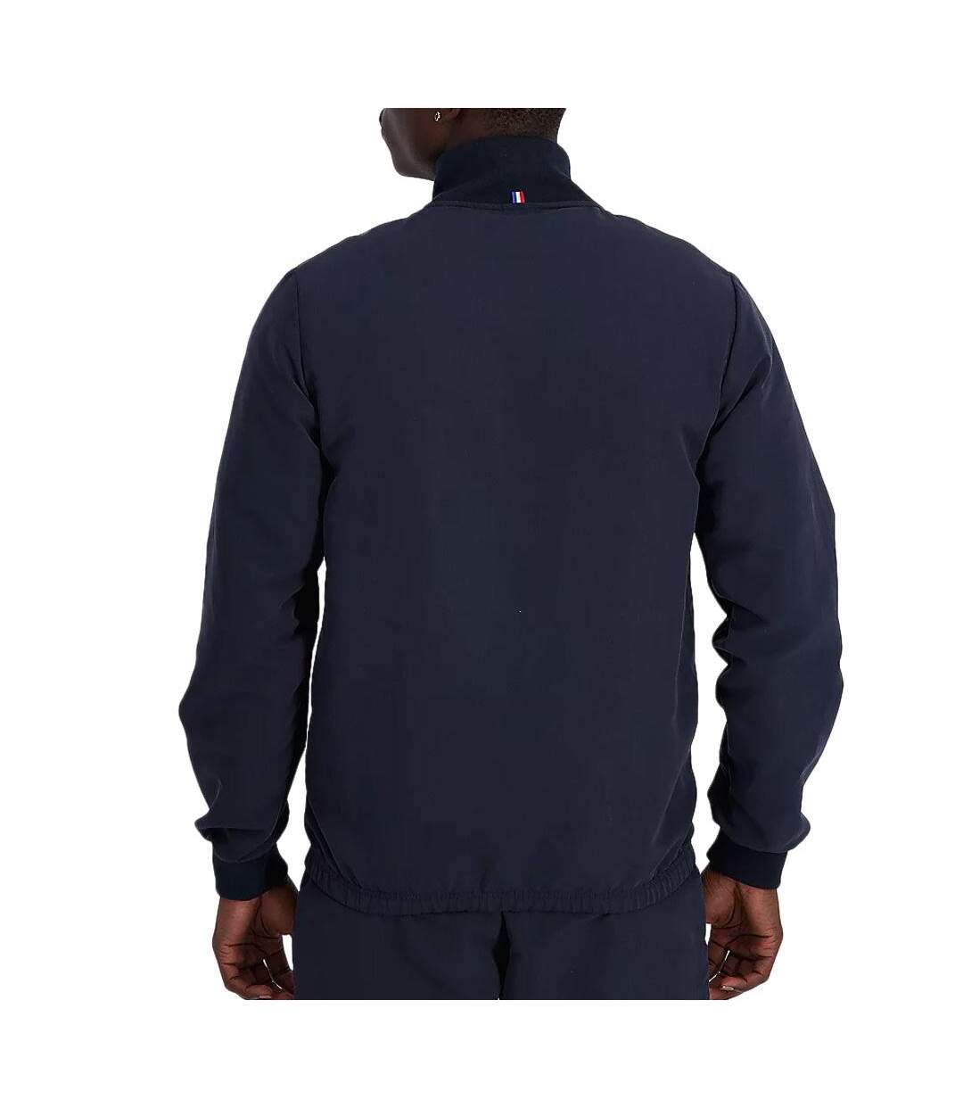 Veste zippée marine/verte homme le coq sportif saison - m-2