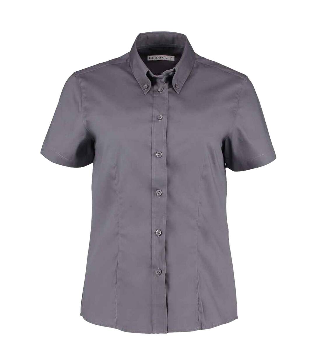 Blouse corporate femme charbon Kustom Kit-1