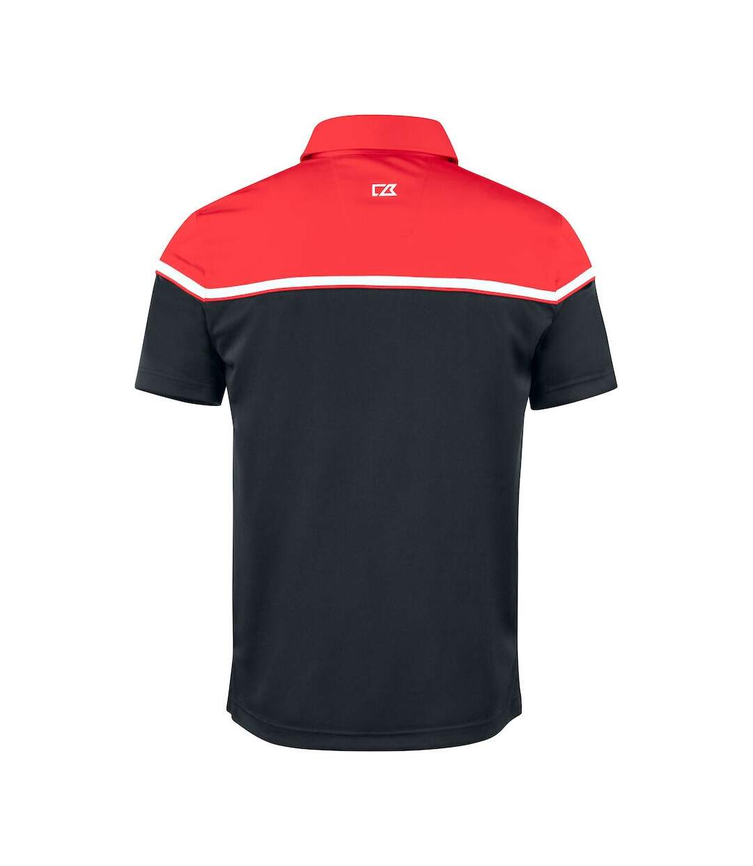 Polo Seaback Homme Noir Rouge Cutter & Buck-2