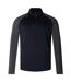 Unisex Adult Elite Quarter Zip Pullover Black Canterbury-2
