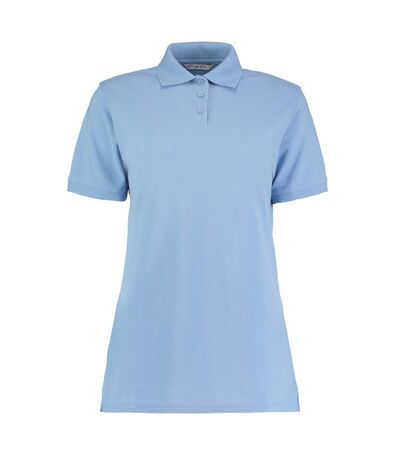 Kustom Kit Ladies Klassic Superwash Short Sleeve Polo Shirt (Light Blue) - UTBC623