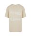 T-shirt Motif/style Logo Ondulé Homme Sable Urban Classics-2