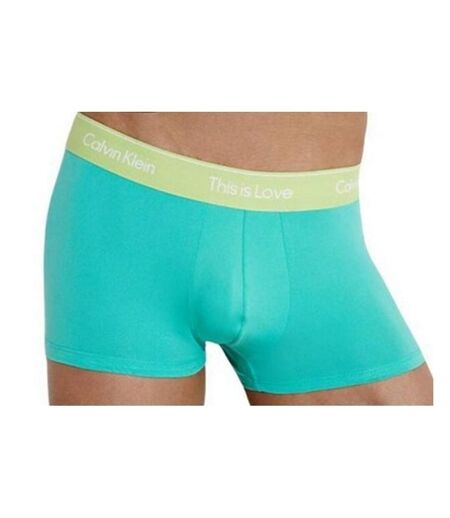 Boxer Motif/style Logo Homme Vert Calvin Klein