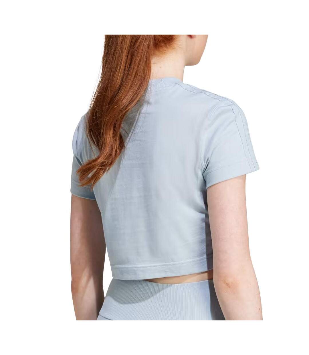T-shirt bleu femme adidas tee iy6846-2