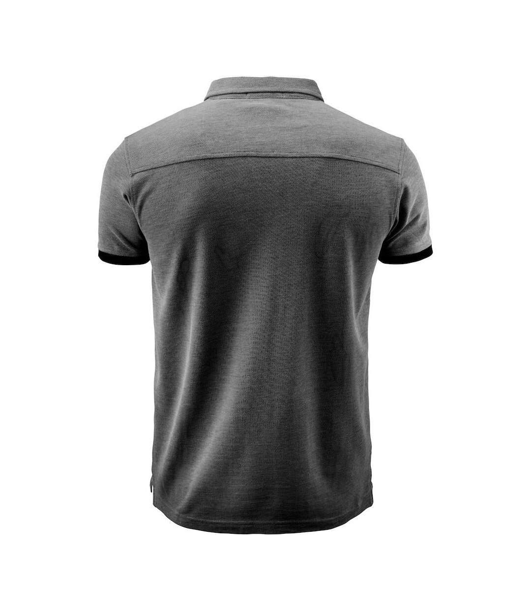 Polo Larkford Homme Noir James Harvest-2