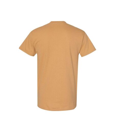 T-shirt Manches Courtes Homme Vieux Or Gildan