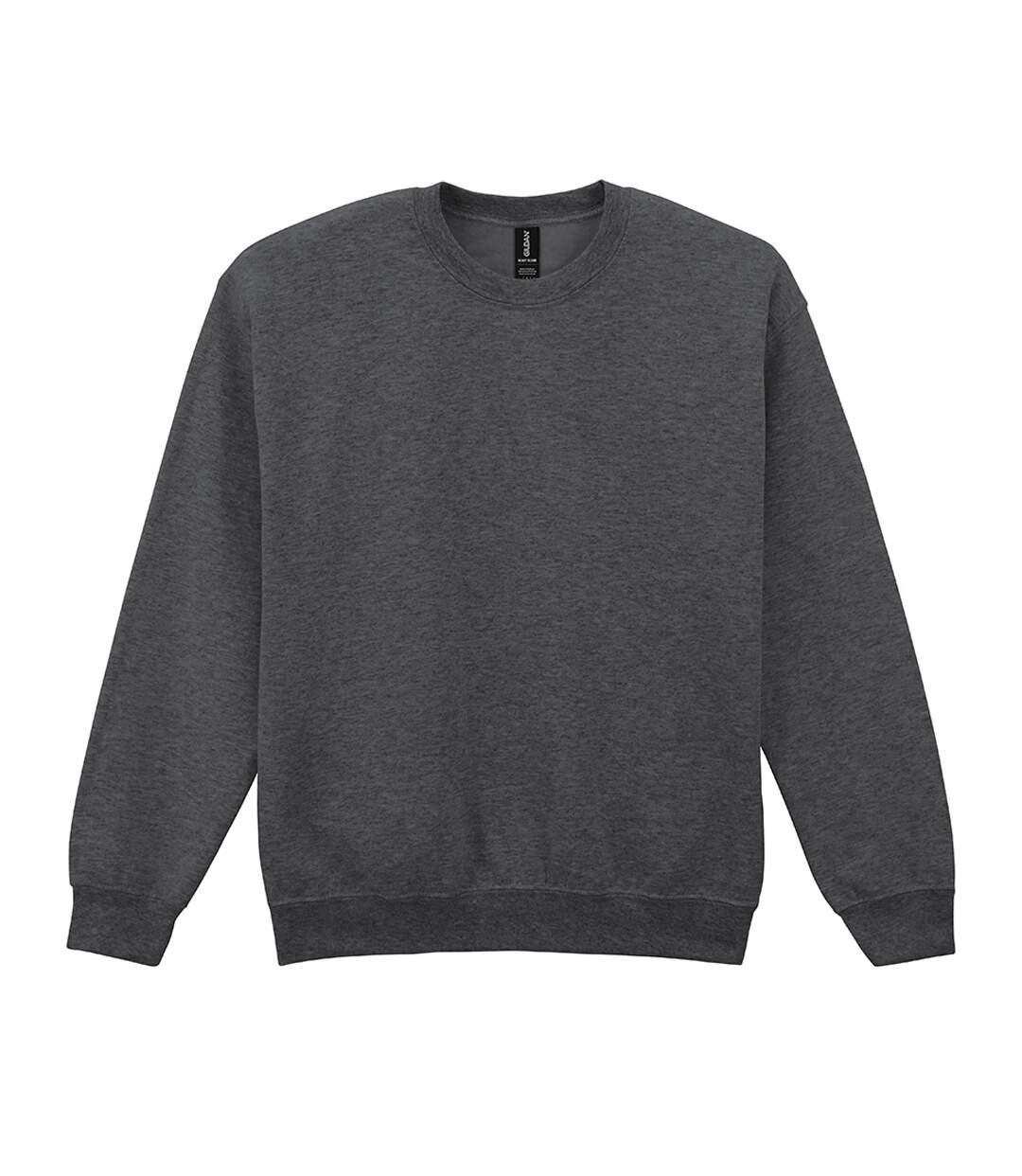 Womens/ladies Heavy Blend Sweatshirt Charcoal Heather Gildan-1