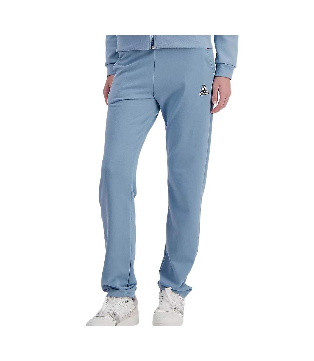 Jogging bleu femme le coq sportif ess pant-1