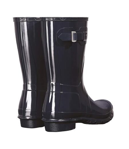 Womens/ladies original short wellington boots navy Hunter