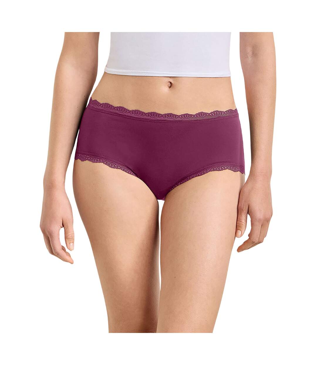 Lot de 2 shortys Daily Coton Dentelle-1