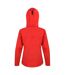 Result Core Womens/Ladies Lite Hooded Softshell Jacket (Red/Black) - UTBC3252