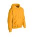 Sweat À Capuche Adulte Jaune Or Gildan-3