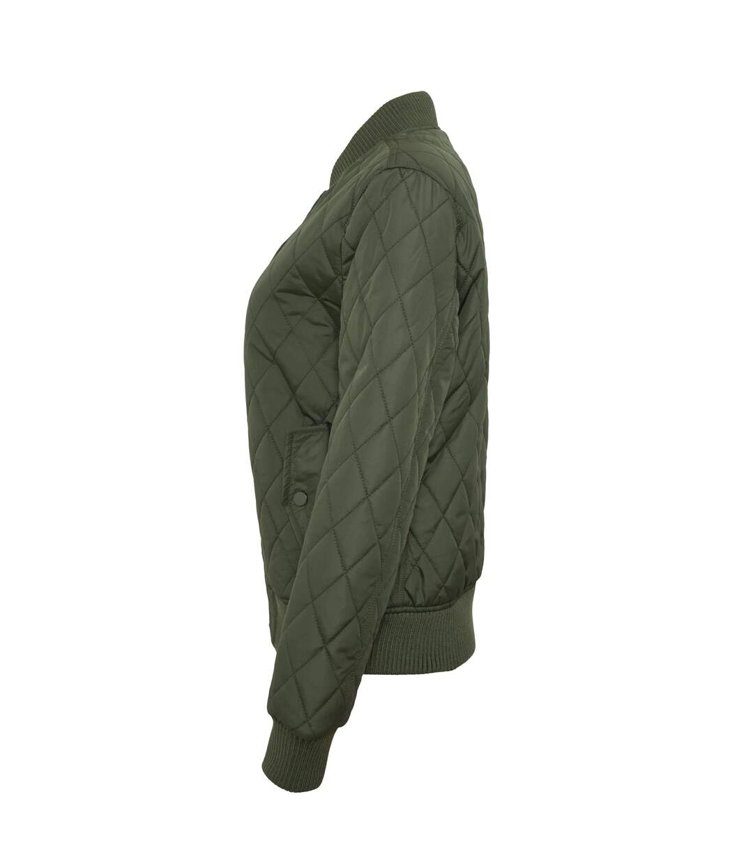 Doudoune Motif/style Losange Femme Olive Urban Classics-4