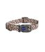 Soho dalmatian print dog collar 45cm 70cm pink/black Ancol-2