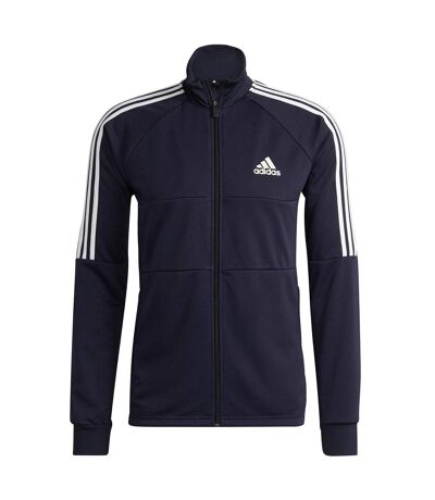 Mens Sereno 3 Stripes Aeroready Track Jacket Inkwell Adidas