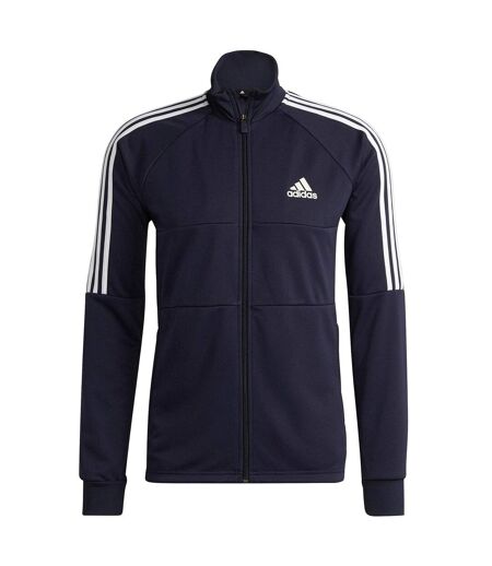 Mens Sereno 3 Stripes Aeroready Track Jacket Inkwell Adidas