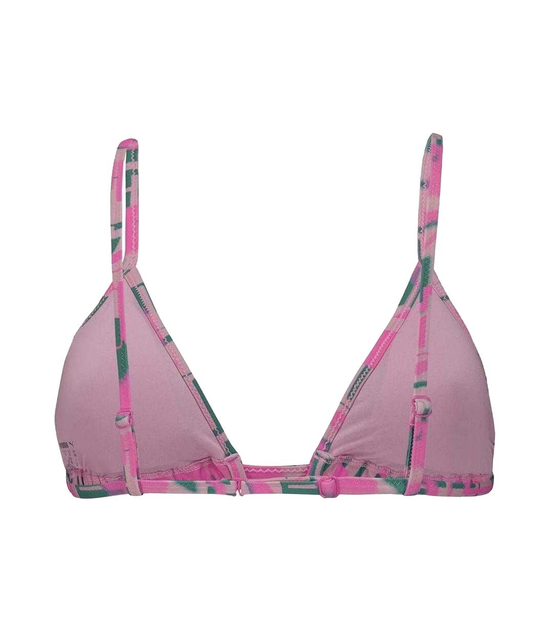 Womens/ladies Triangle Cups Bikini Pink Puma-2