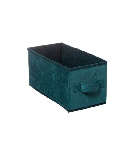 Boîte de Rangement Velours Mix N Modul 15x31cm Bleu