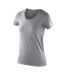 Spiro Womens/Ladies Impact Softex Short Sleeve T-Shirt (Cloudy Gray)