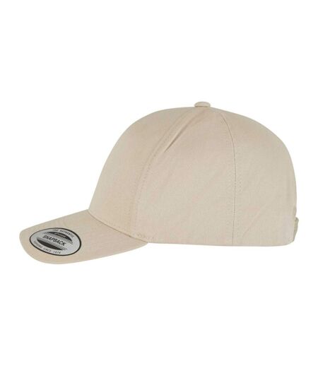 Casquette De Baseball Motif/style 5 Panneaux Classic Beige Flexfit