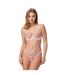 Soutien-gorge coques armatures poudre Floraison-4