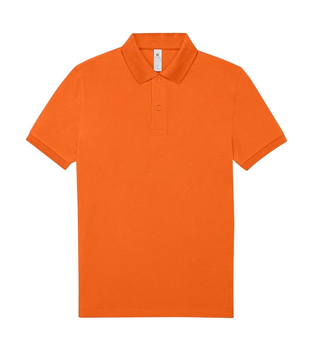 Mens polo shirt meta orange B&C