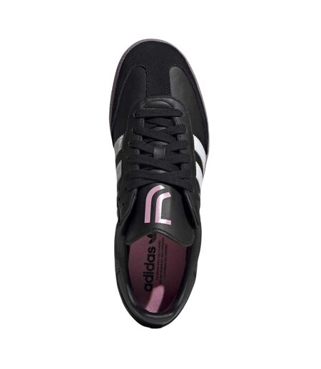 Mens Samba Club Juventus Fc Leather Trainers Black White Pink Adidas