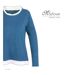 Pull Femme 2-en-1 PULF2004A – Élégance Trompe-l'Œil et Confort Absolu-4