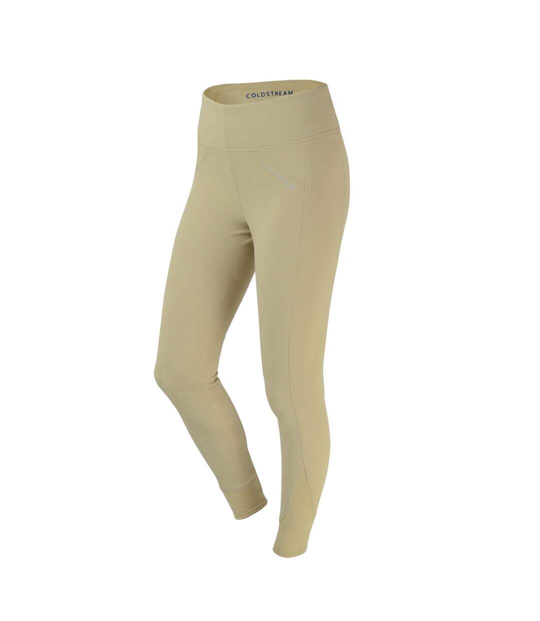 Coldstream womens/ladies kelso riding tights beige Hy-1