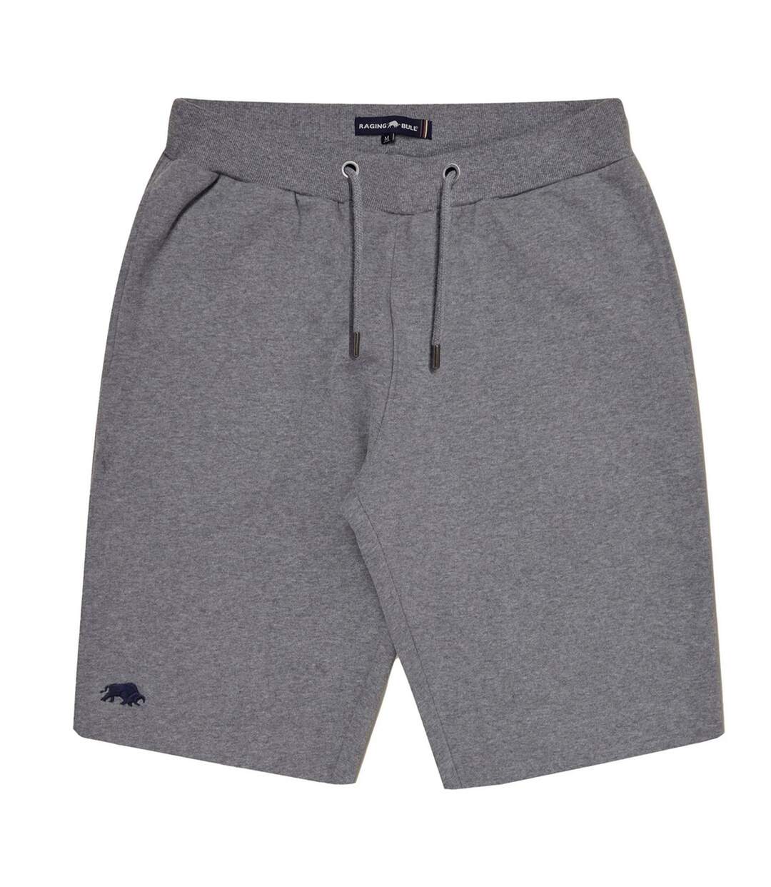 Short classic homme gris chiné Raging Bull-1