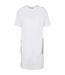 Robe T-shirt Femme Blanc Urban Classics-1