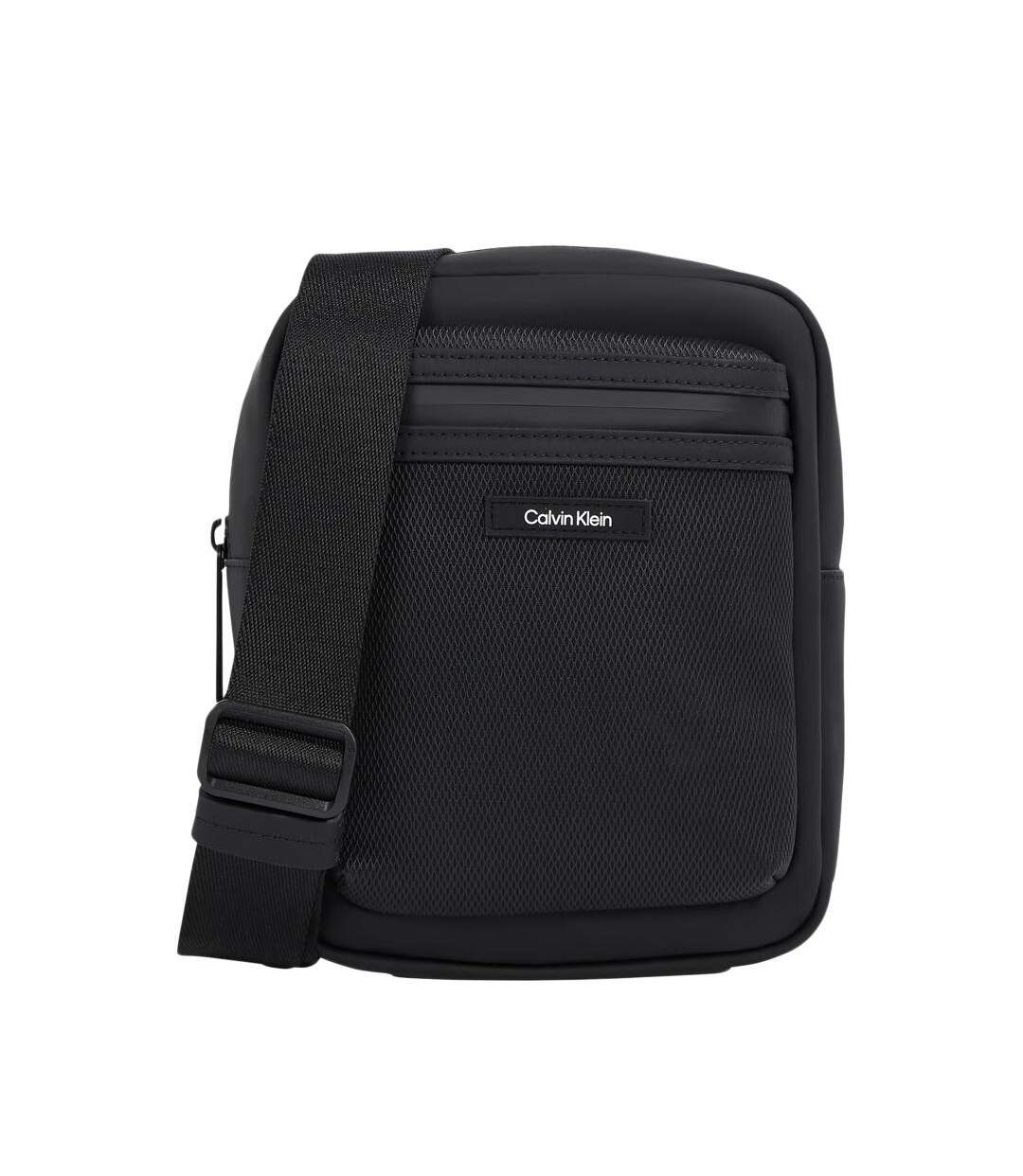 Sac à bandoulière noir homme calvin klein jeans ck essential conv - taille unique-1