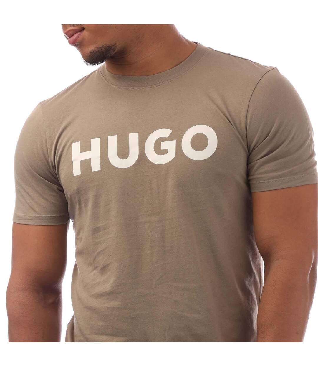 T-shirt Dulivio Homme Marron Hugo-2