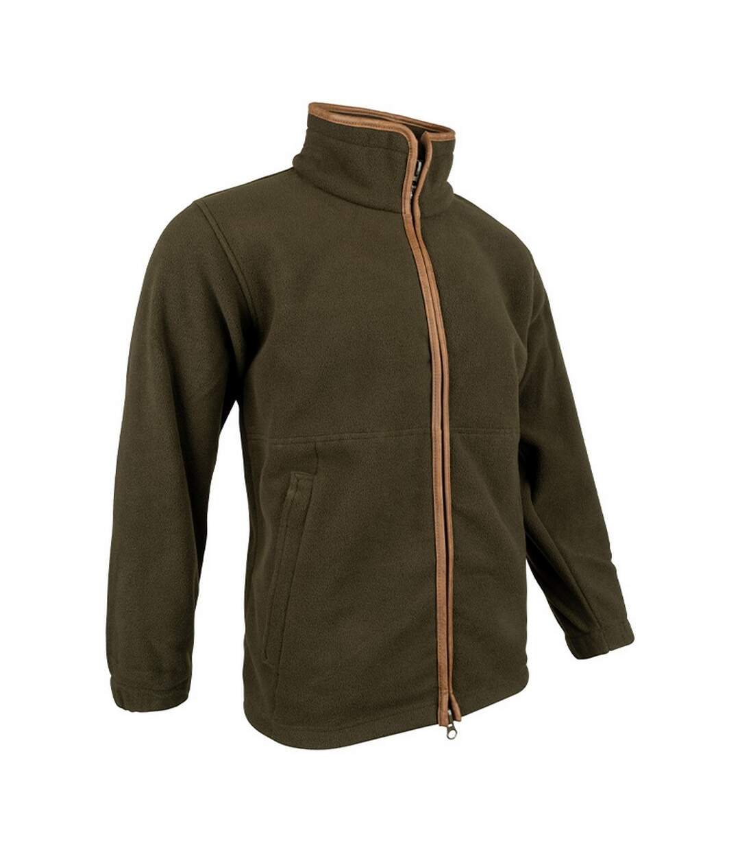 Veste Polaire Countryman Homme Olive Foncé Jack Pyke-4