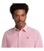 Mens Striped Seersucker Long-sleeved Button-down Shirt Burnt Sienna Timberland-4
