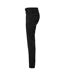 Womens/ladies Freehold Regular Chinos Black James Harvest-3