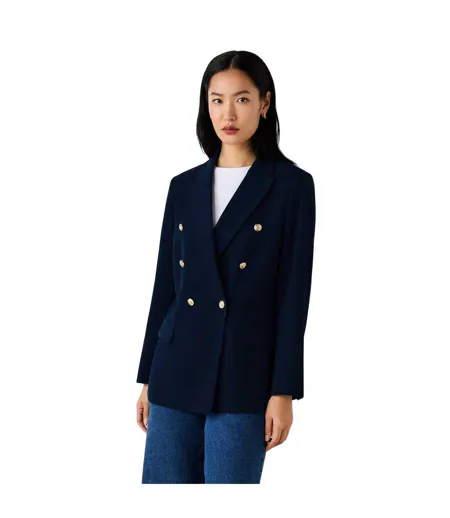 Blazer Femme Bleu Marine Finery