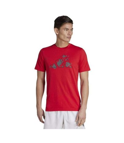 T-shirt Style Graphique Train Essentials Seasonal Homme Rouge Adidas