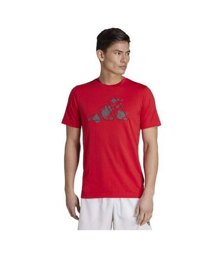 T-shirt Style Graphique Train Essentials Seasonal Homme Rouge Adidas