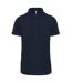 Kariban Mens Piqué Stud Front Polo Shirt (Navy) - UTPC6463