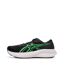 Chaussures de running noir/vert homme asics  patriot 14-1