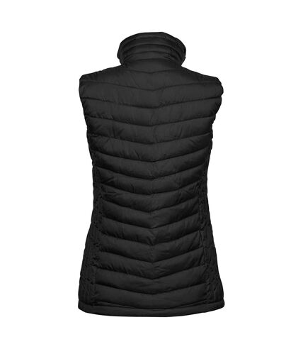 Tee Jays Womens/Ladies Padded Zepelin Vest Jacket / Gilet (Black)