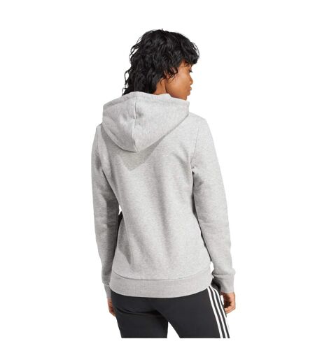 Sweat À Capuche Essentials Femme Gris Adidas