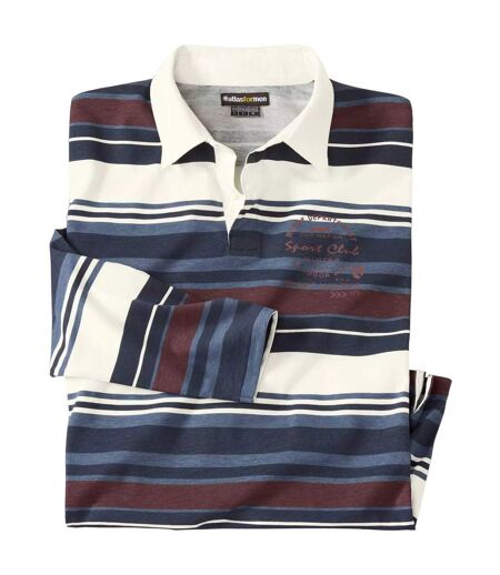 Polo homme bleu / bleu marine / bordeaux / blanc Atlas For Men