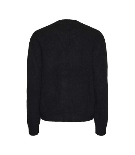 Pull noir femme pieces emma