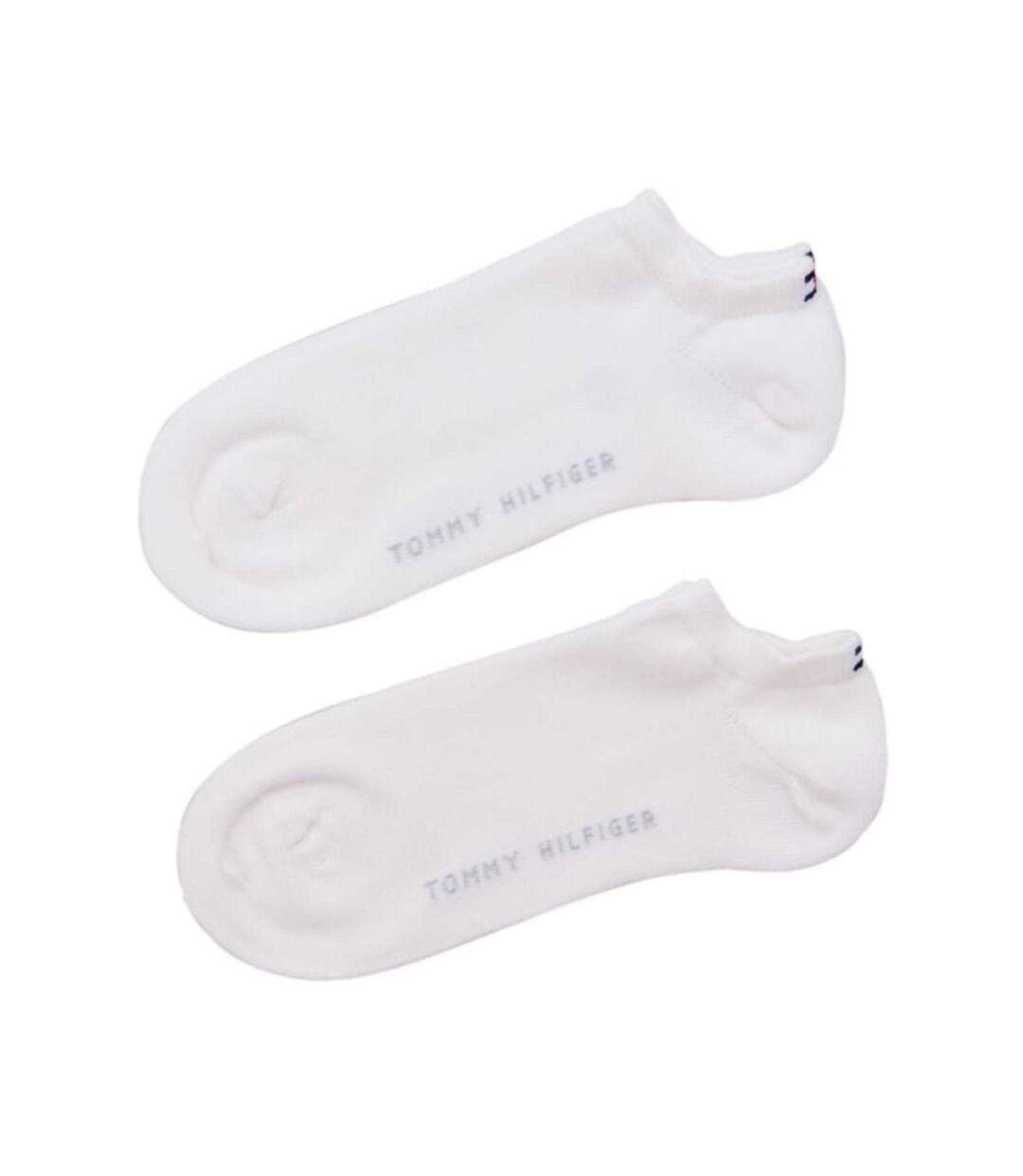 Chaussettes Motif/style Logo Femme Blanc Tommy Hilfiger-2