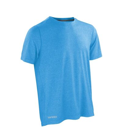 Spiro - T-shirt de fitness à manches courtes - Homme (Bleu/Gris) - UTRW4773